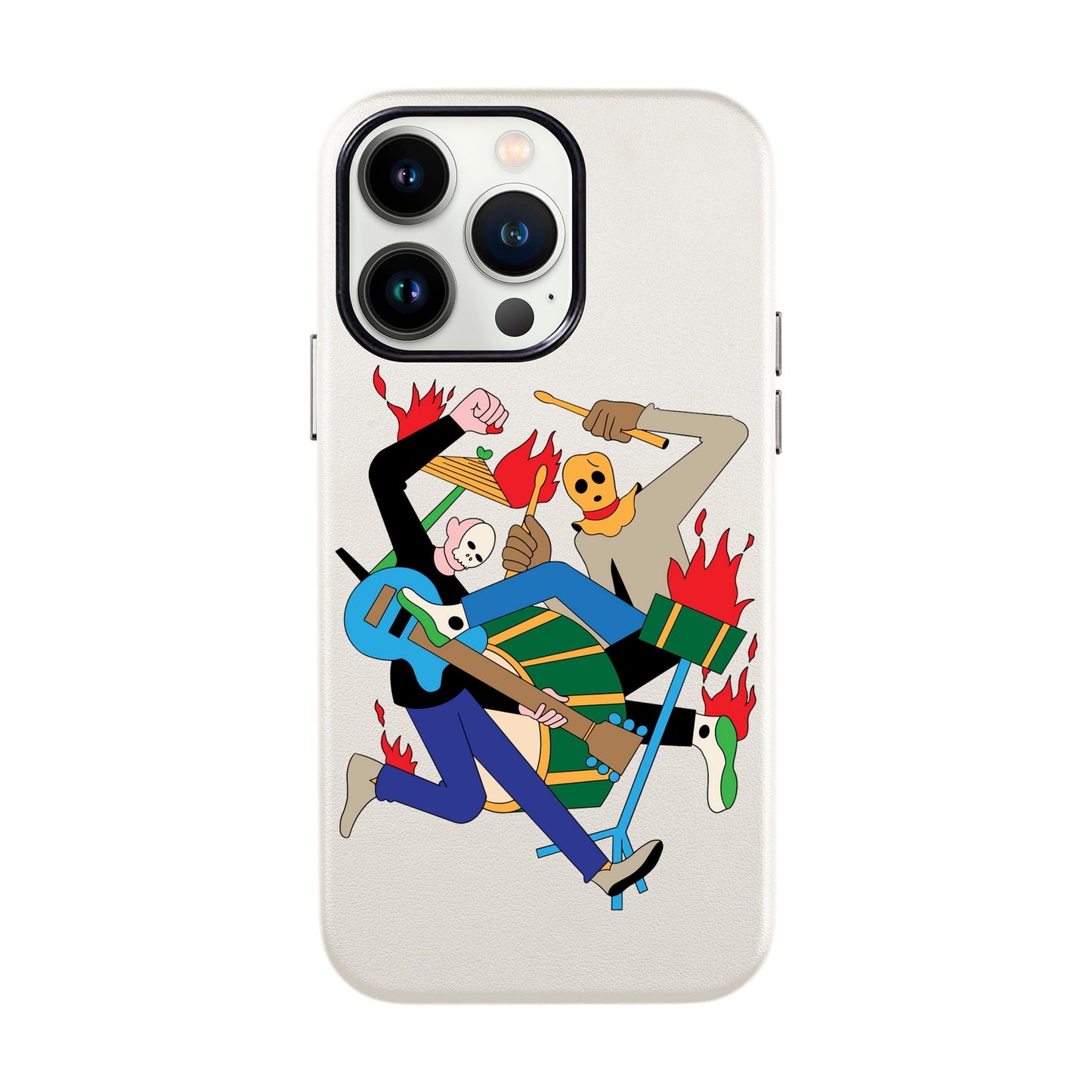 MONSTER MASH-iPhone 13 Pro Leather Kılıf