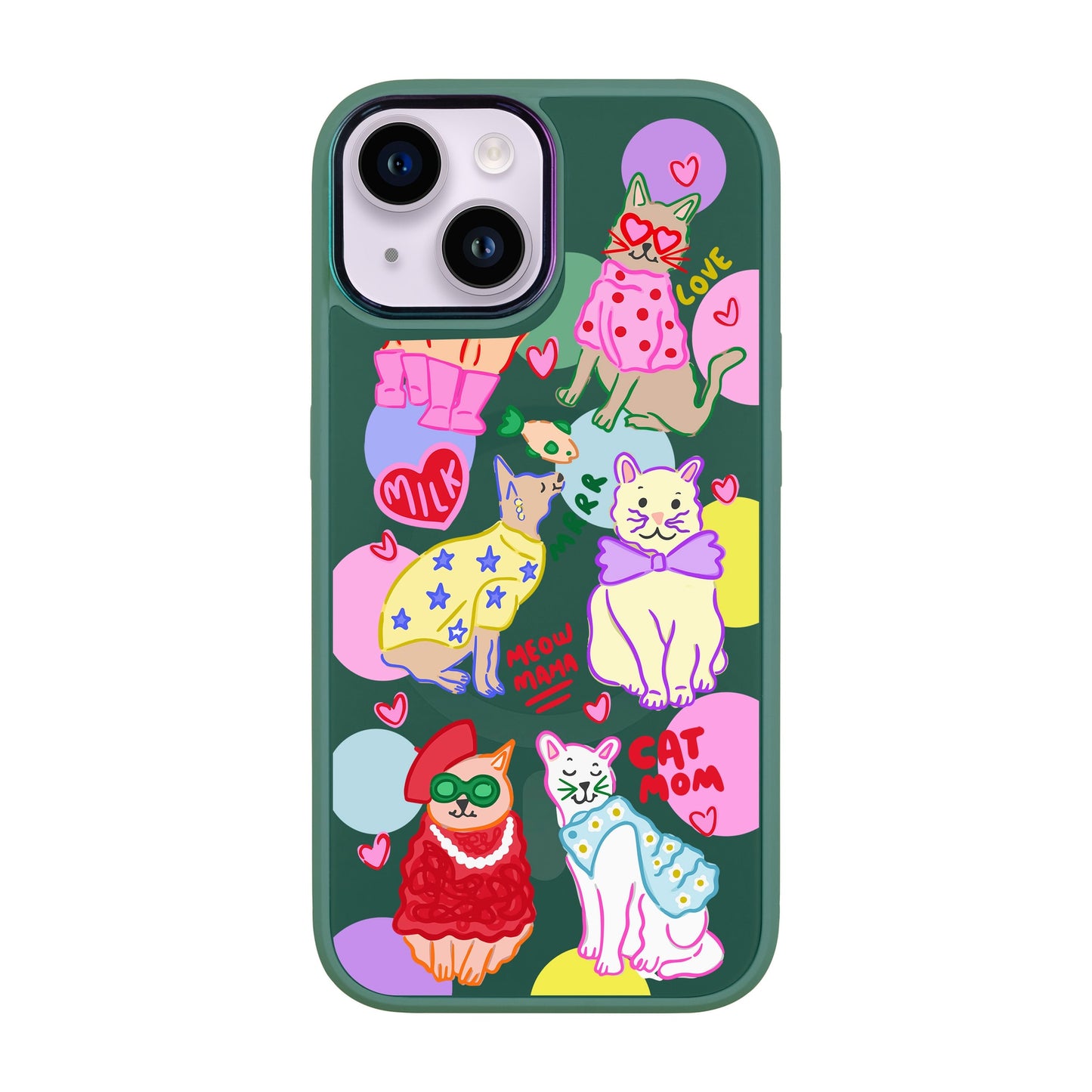 CAT MOM-Vigor Kılıf MagSafe Özellikli - iPhone 13