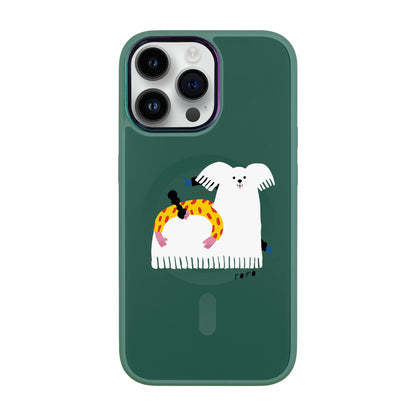 FANCY DOG-iPhone 14 Pro Max Vigor Kılıf MagSafe Özellikli