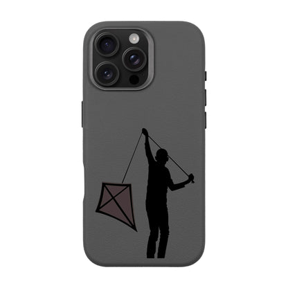 KITE-iPhone 16 Pro Max Leather Premium Kılıf MagSafe Özellikli