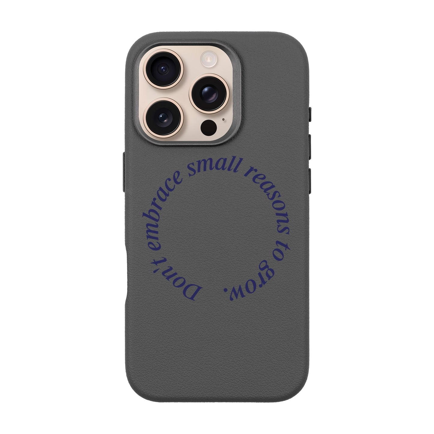 GROW-iPhone 16 Pro Leather Premium Kılıf MagSafe Özellikli