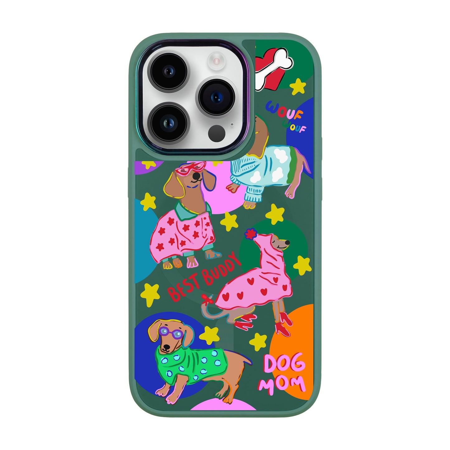 DOG MOM-Vigor Kılıf MagSafe Özellikli - iPhone 14 Pro