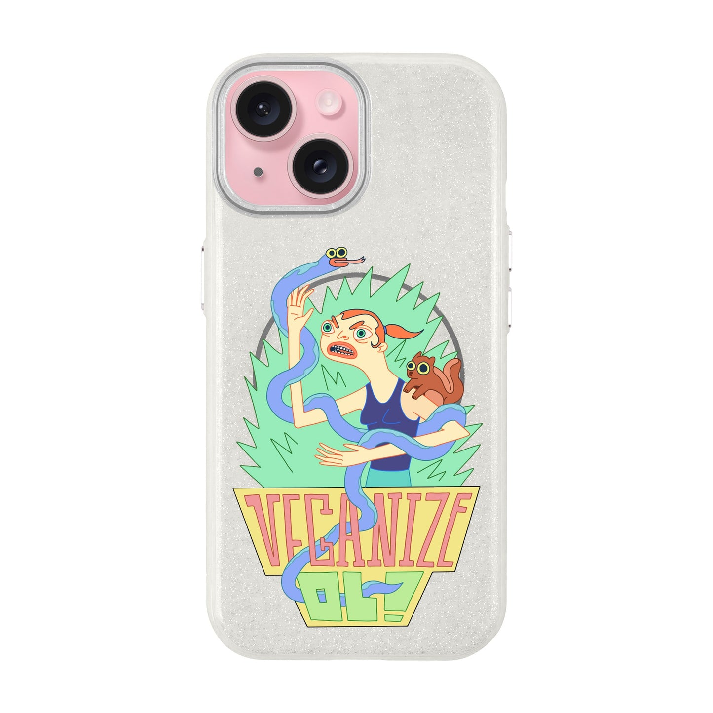 VEGANİZE-Radiant Kılıf MagSafe Özellikli - iPhone 15