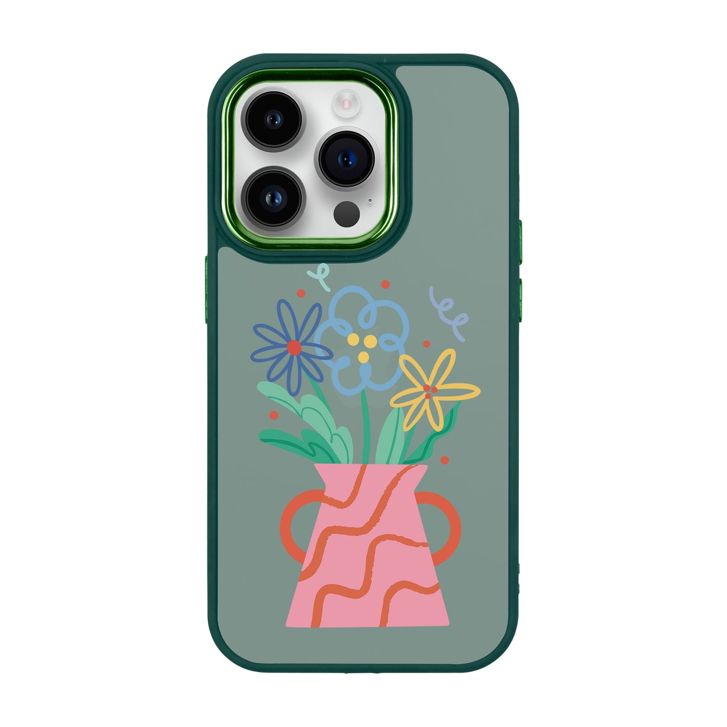 PINK VASE-iPhone 14 Pro Proof Kılıf