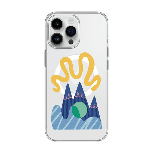 MOUNTAIN-iPhone 15 Pro Max Solid Kılıf MagSafe Özellikli