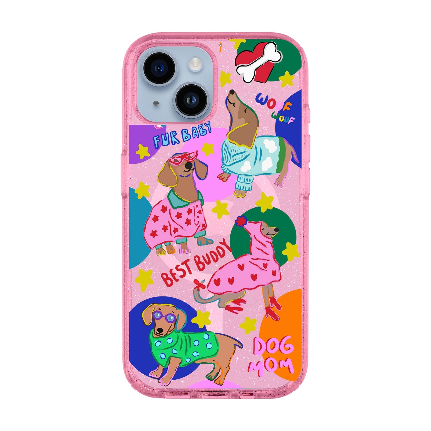 DOG MOM-Shiny Kılıf MagSafe Özellikli - iPhone 13