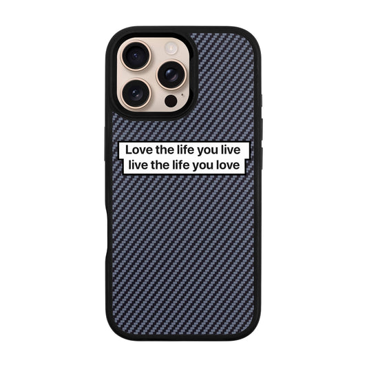 LOVE THE LIFE-iPhone 16 Pro Max Plaid Kılıf MagSafe Özellikli