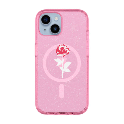 NATUREL ROSE-iPhone 14 Shiny Kılıf MagSafe Özellikli