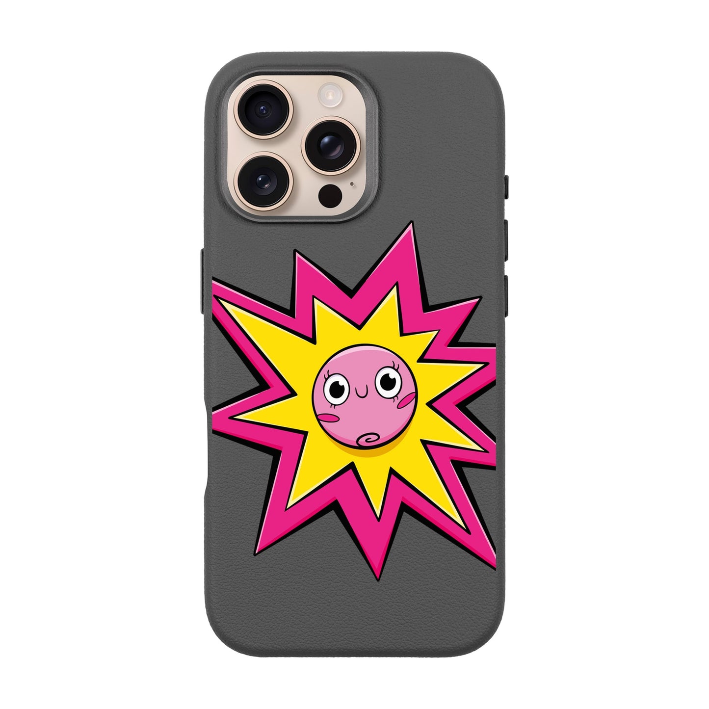 POP PRINCESSES-iPhone 16 Pro Max Leather Premium Kılıf MagSafe Özellikli