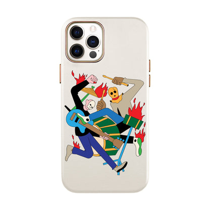 MONSTER MASH-iPhone 11 Pro Max Leather Kılıf
