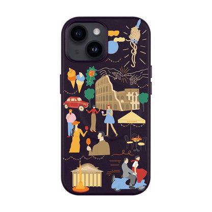 ROMA-Leather Kılıf MagSafe Özellikli - iPhone 13