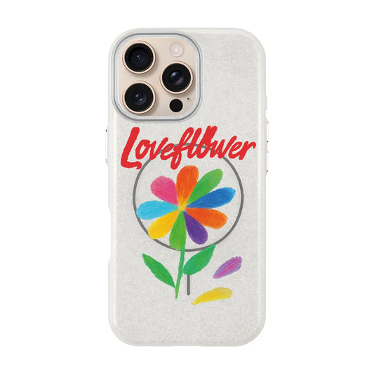 LOVE FLOWER-iPhone 16 Pro Max Radiant Kılıf MagSafe Özellikli