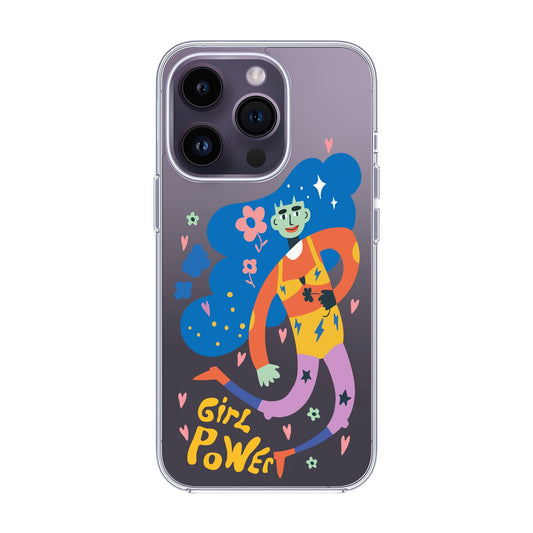 GIRL POWER-iPhone 14 Pro Solid Kılıf