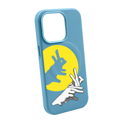 BUNNY-Leather Kılıf MagSafe Özellikli - iPhone 13