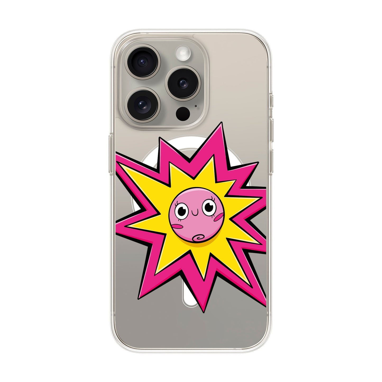 POP PRINCESSES-Solid Kılıf MagSafe Özellikli - iPhone 15 Pro