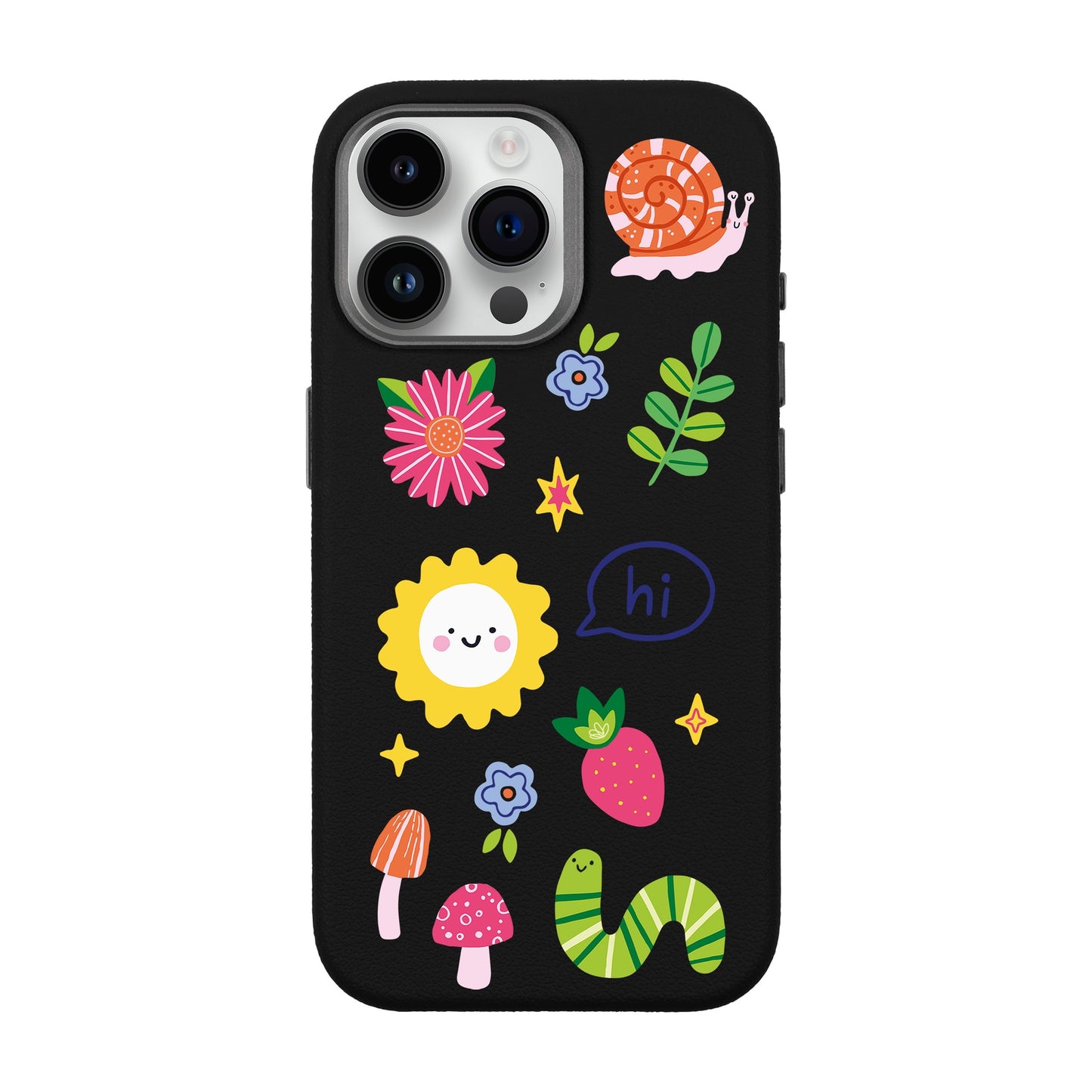 HELLO NATURE-iPhone 14 Pro Max Leather Premium Kılıf MagSafe Özellikli