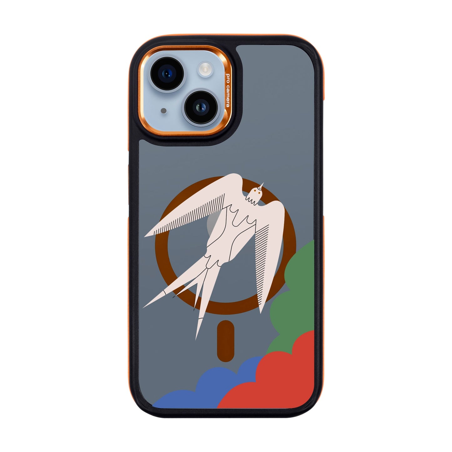 L’OISEAU LIBRE-Dark Kılıf MagSafe Özellikli - iPhone 14