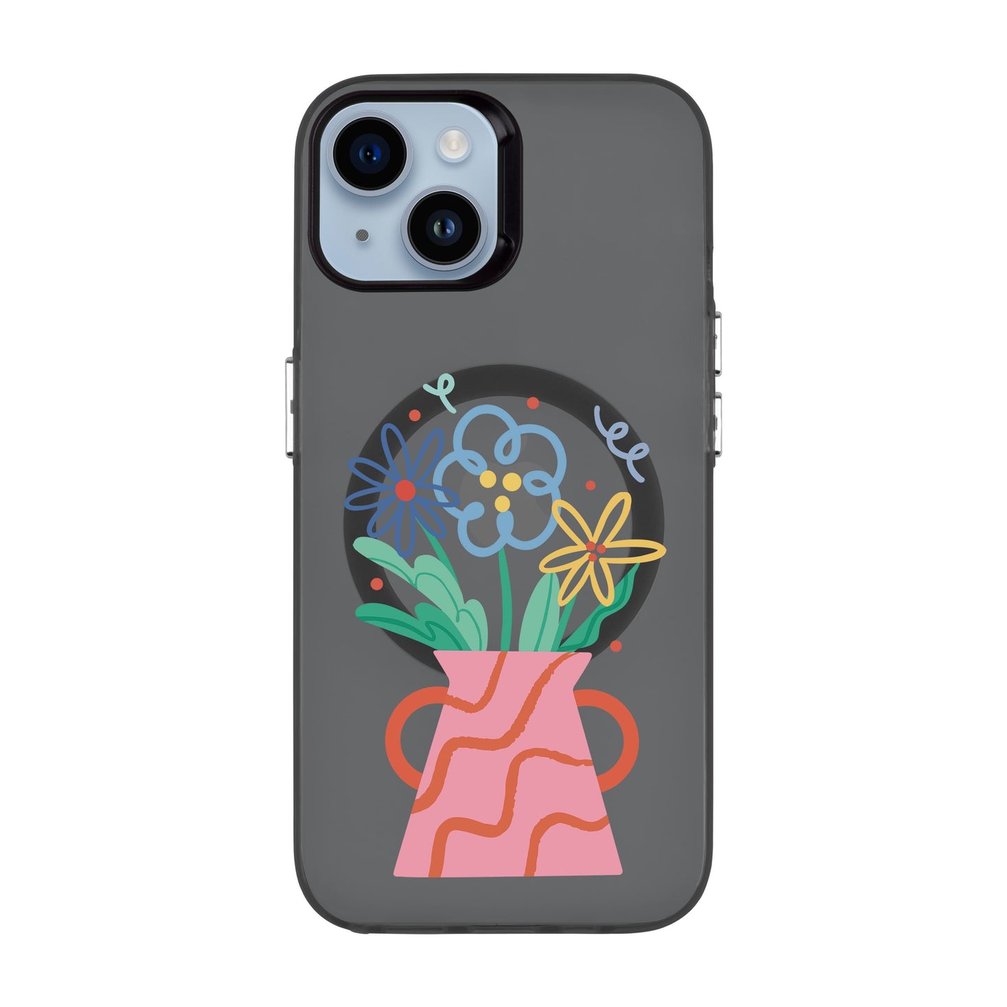 PINK VASE-iPhone 14 Hold Kılıf MagSafe Özellikli
