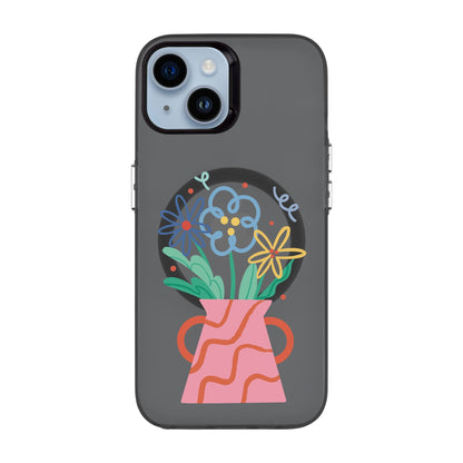PINK VASE-iPhone 14 Hold Kılıf MagSafe Özellikli