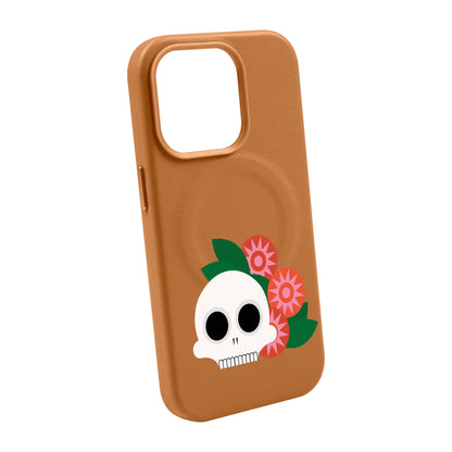 MEMENTO BLOOM-iPhone 14 Pro Max Leather Kılıf MagSafe Özellikli