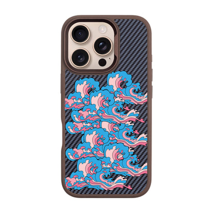 SURF-iPhone 16 Pro Plaid Kılıf MagSafe Özellikli