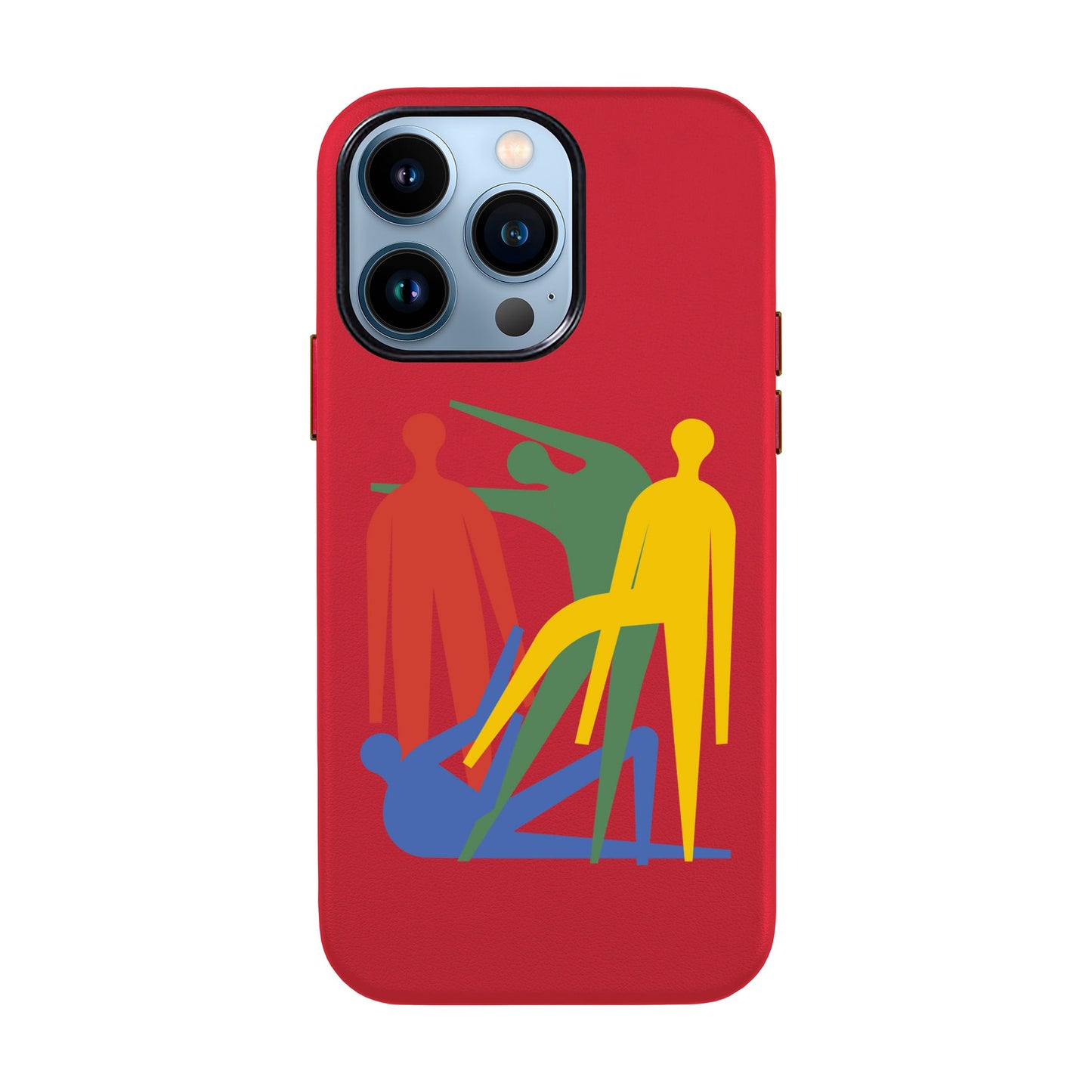 MANBOS-iPhone 13 Pro Leather Kılıf