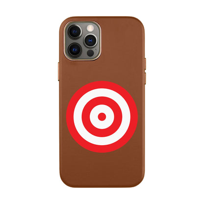 BULL'S EYE-iPhone 12 Pro Max Leather Kılıf