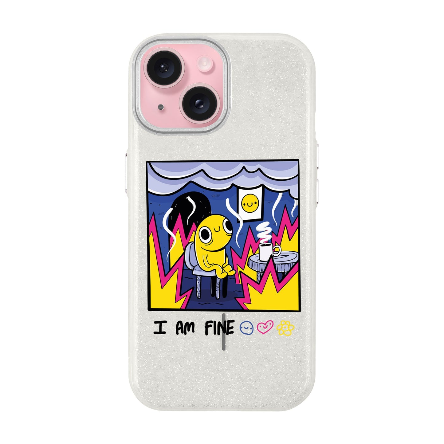 I AM FINE-iPhone 14 Radiant Kılıf MagSafe Özellikli