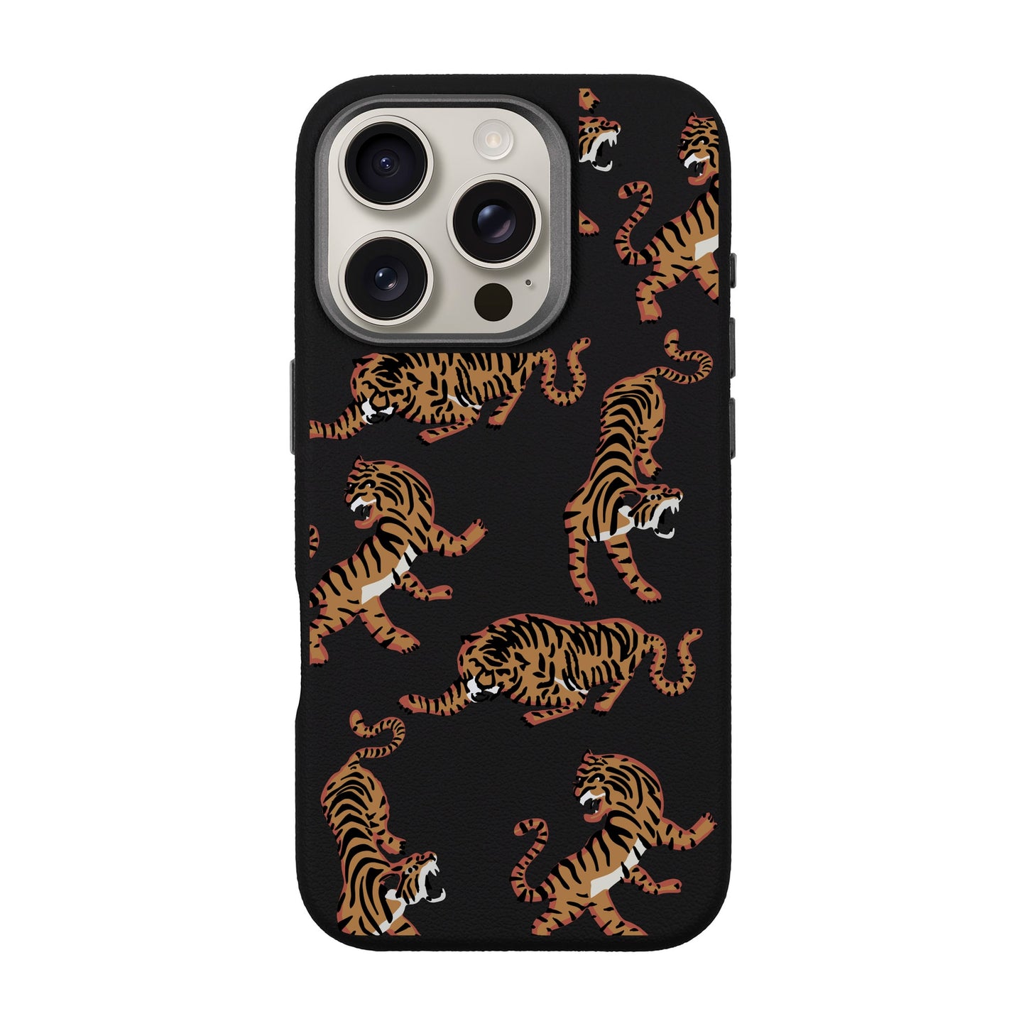 TIGER-iPhone 16 Pro Leather Premium Kılıf MagSafe Özellikli