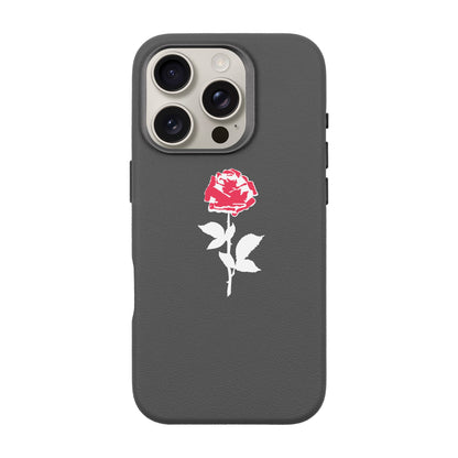NATUREL ROSE-iPhone 16 Pro Leather Premium Kılıf MagSafe Özellikli