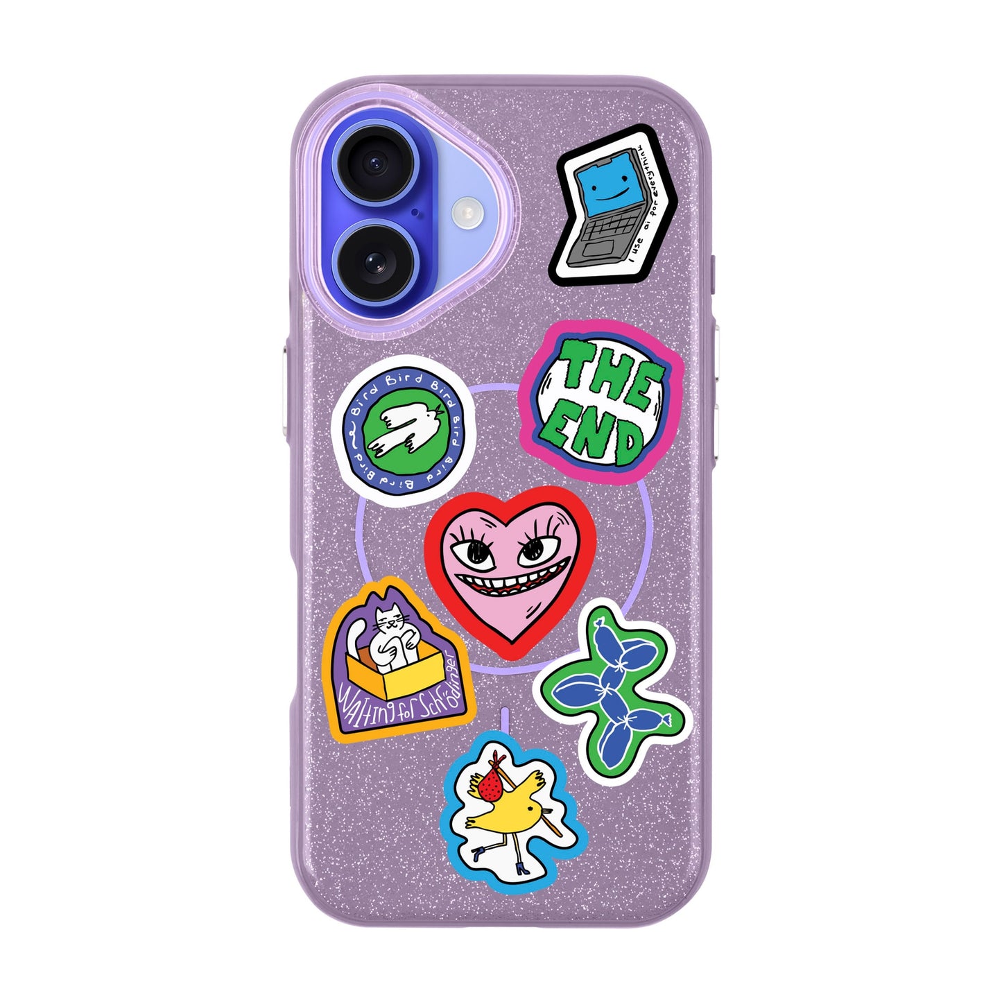 TŌTEN STICKERZ-iPhone 16 Plus Radiant Kılıf MagSafe Özellikli