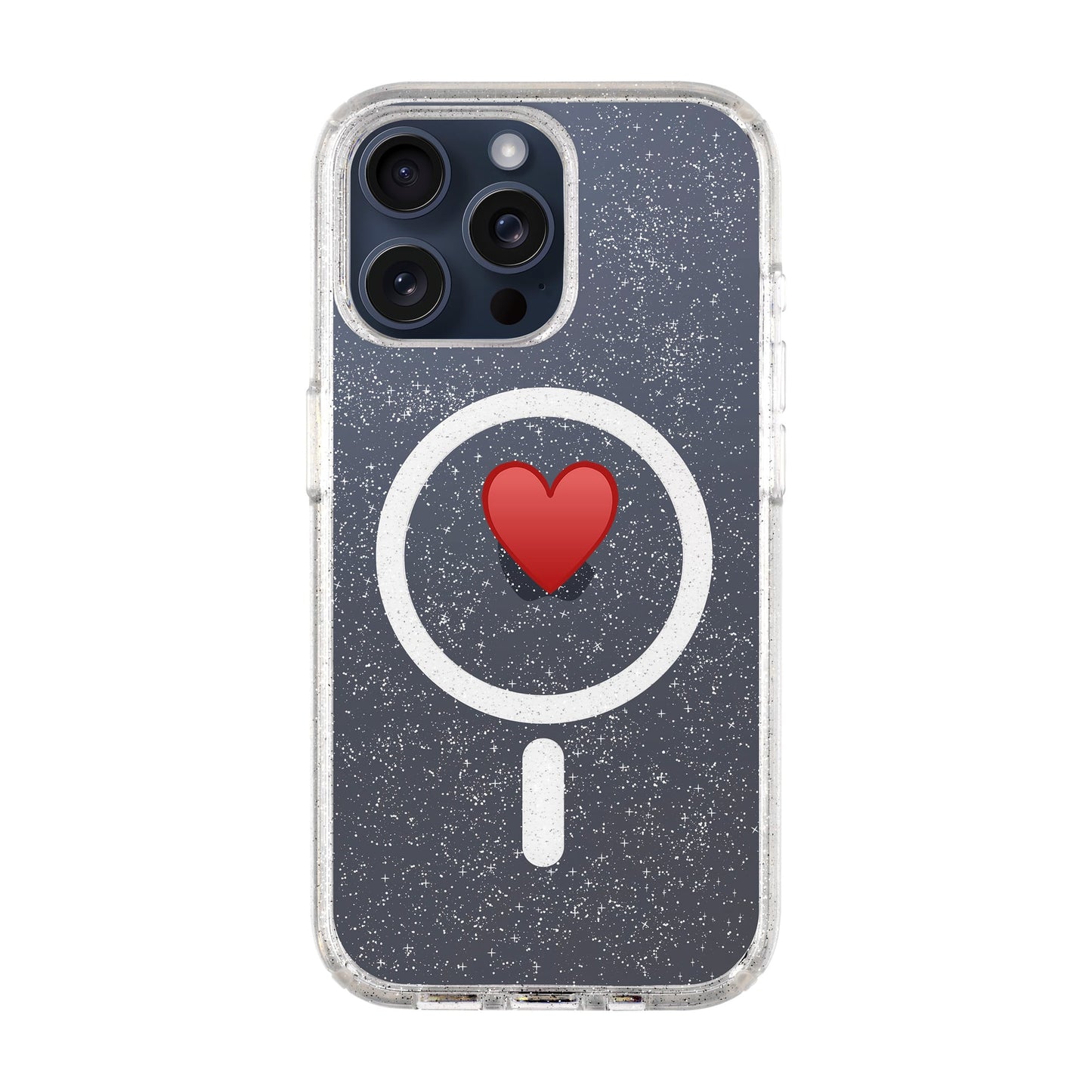SPREAD HEART-iPhone 15 Pro Max Shiny Kılıf MagSafe Özellikli