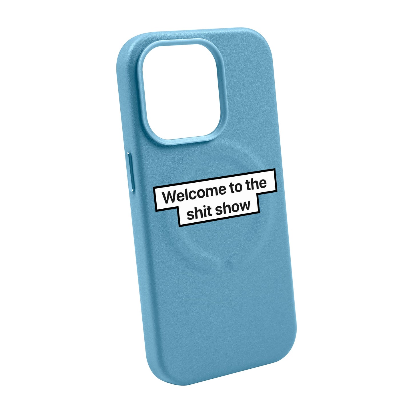 WELCOME-iPhone 14 Pro Max Leather Kılıf MagSafe Özellikli