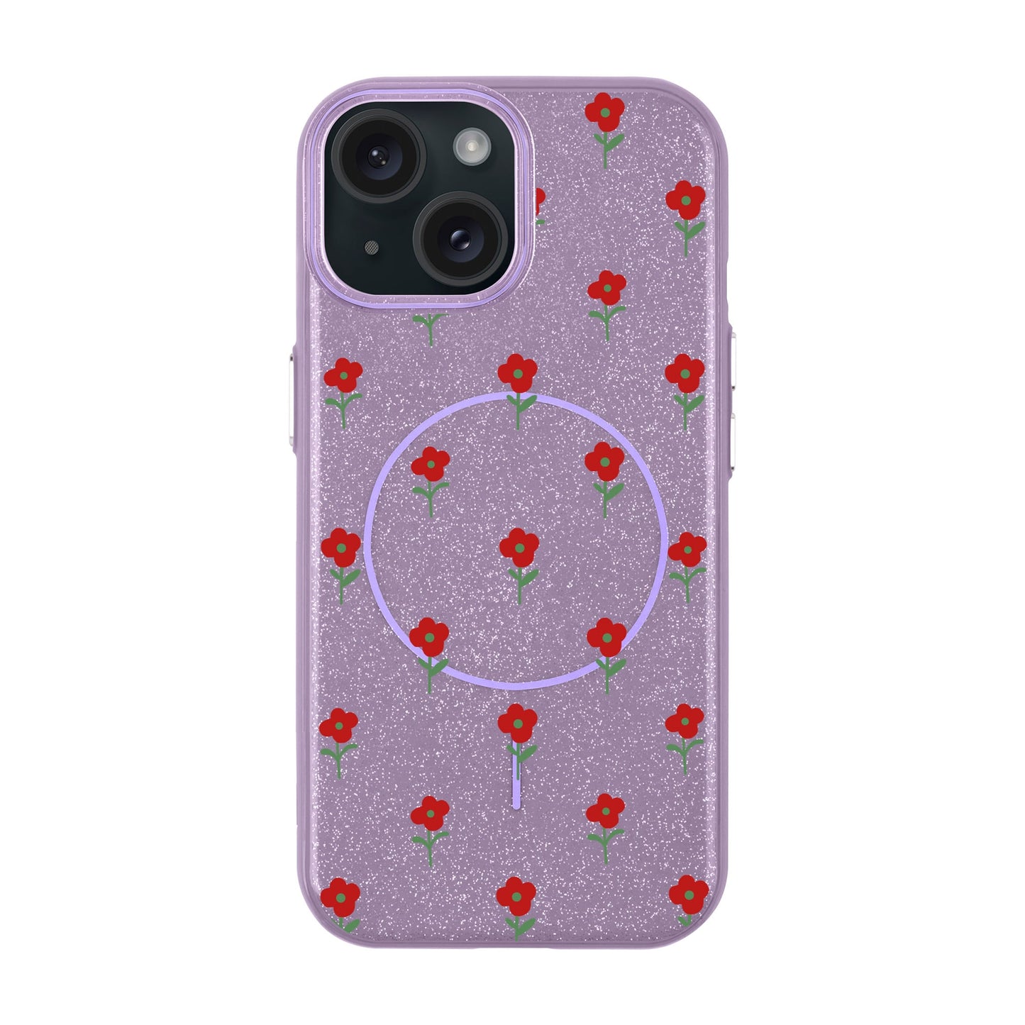 FLOWER POWER-iPhone 15 Plus Radiant Kılıf MagSafe Özellikli