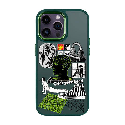 CLEAR YOUR HEAD-iPhone 14 Pro Max Proof Kılıf