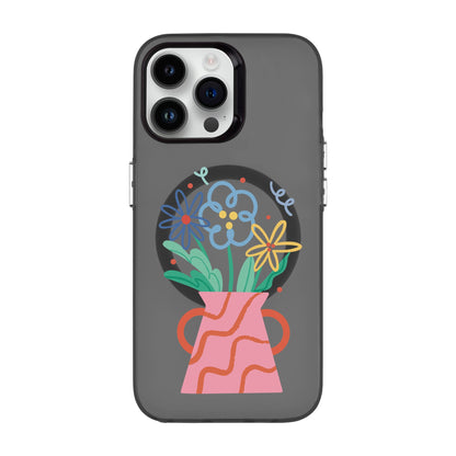 PINK VASE-iPhone 14 Pro Max Hold Kılıf MagSafe Özellikli