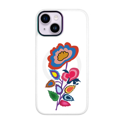 KNITTED FLOWER-iPhone 12 Vigor Kılıf MagSafe Özellikli