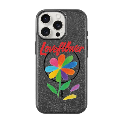 LOVE FLOWER-iPhone 15 Pro Max Radiant Kılıf MagSafe Özellikli