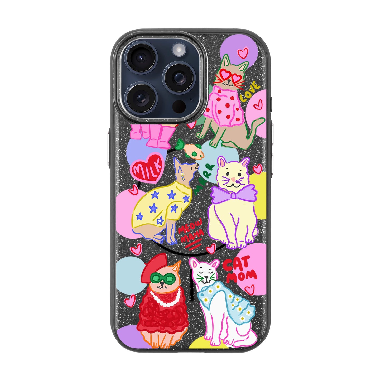 CAT MOM-iPhone 15 Pro Max Radiant Kılıf MagSafe Özellikli