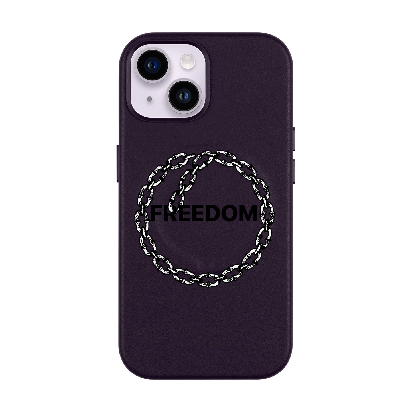 FREEDOM-Leather Kılıf MagSafe Özellikli - iPhone 14