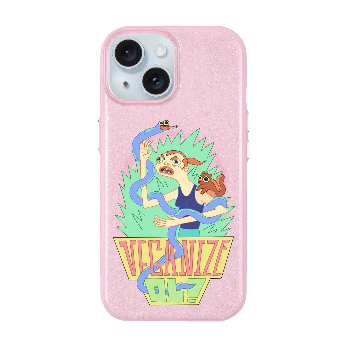 VEGANİZE-iPhone 15 Plus Radiant Kılıf MagSafe Özellikli