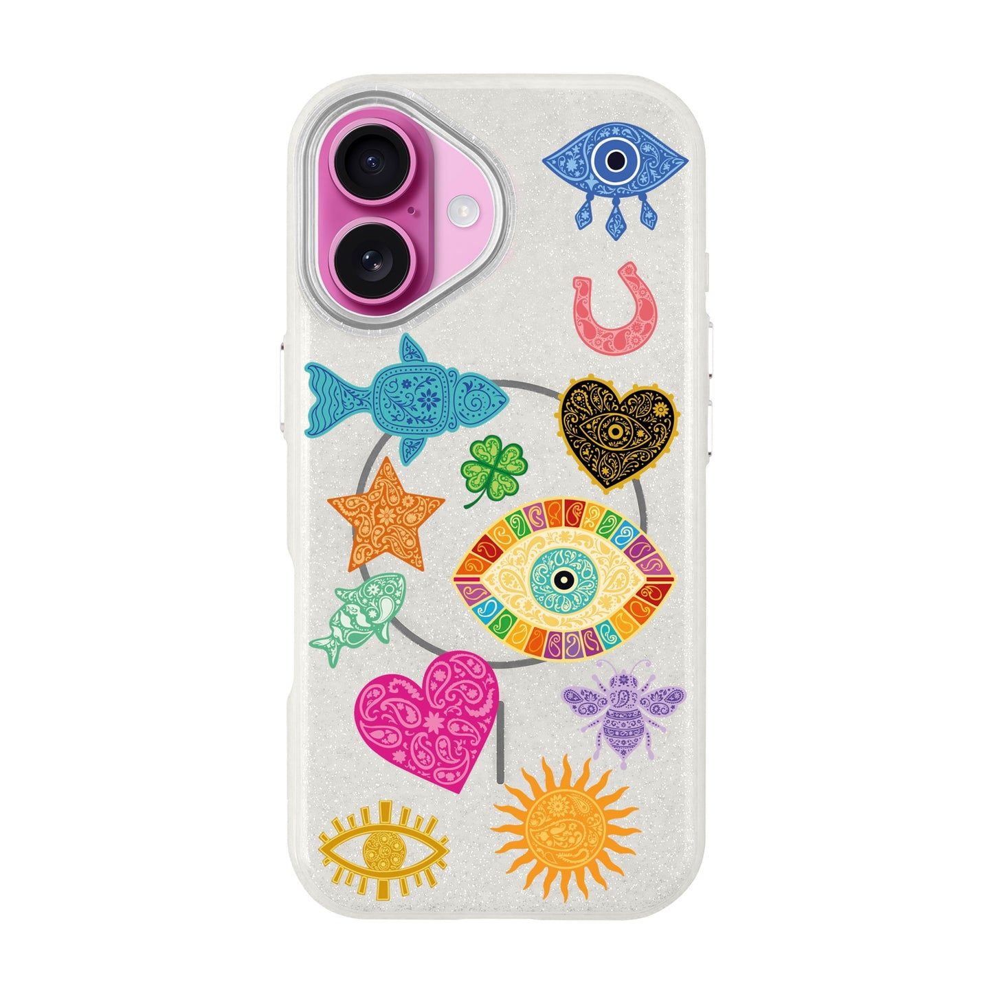 CHARMS BY BERRİN ÖZKAN-iPhone 16 Plus Radiant Kılıf MagSafe Özellikli