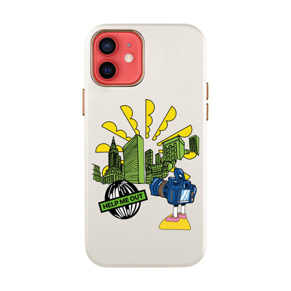 HELP ME OUT-iPhone 7 Plus / 8 Plus Leather Kılıf