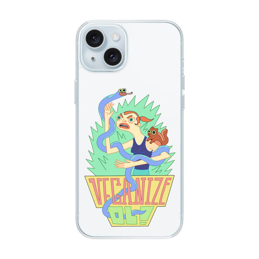 VEGANİZE-iPhone 15 Plus Solid Kılıf
