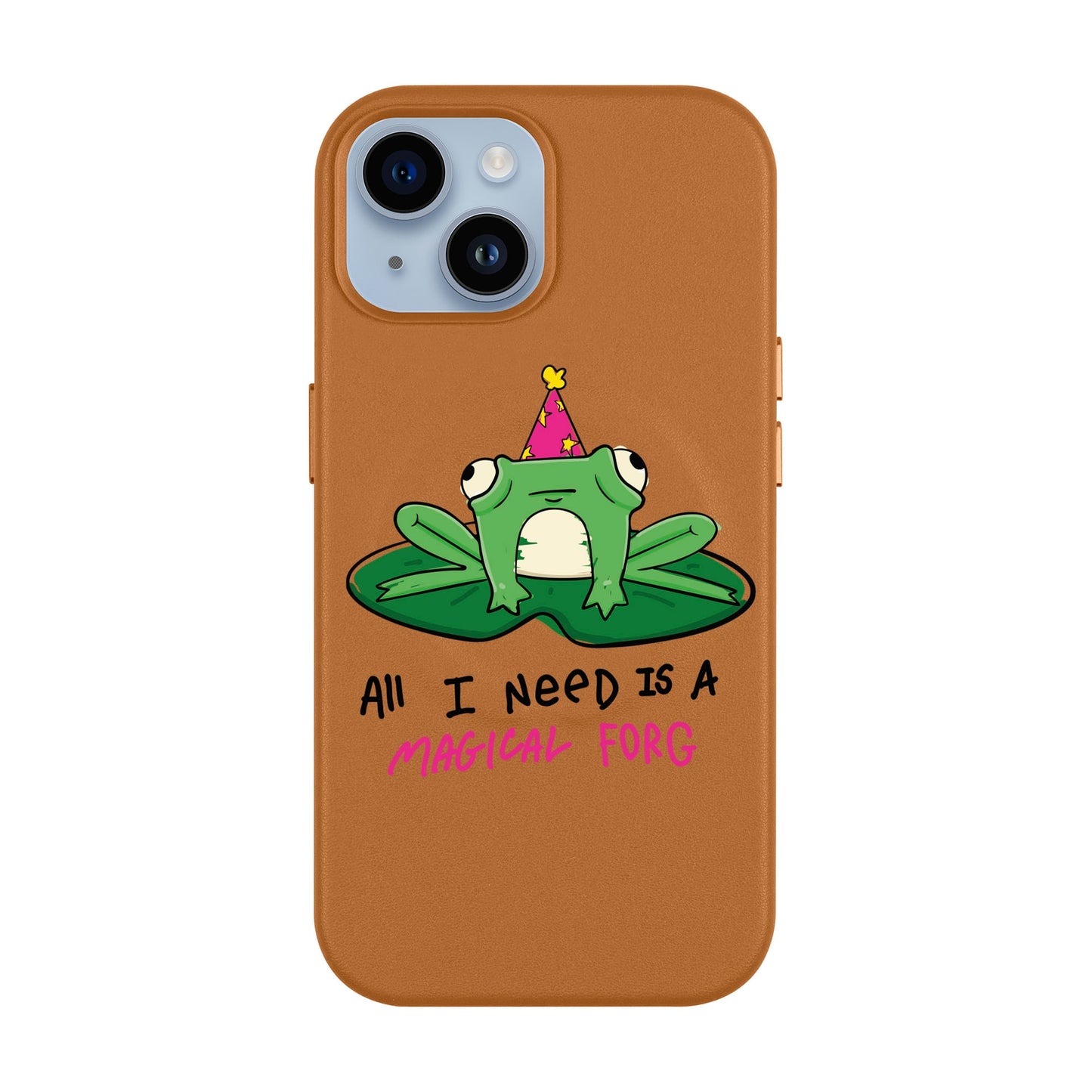 FORG-Leather Kılıf MagSafe Özellikli - iPhone 13