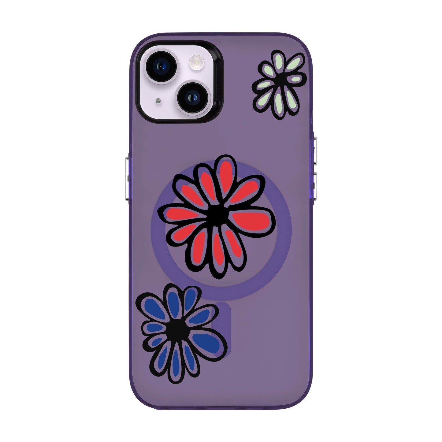 FLORIST-iPhone 14 Plus Hold Kılıf MagSafe Özellikli