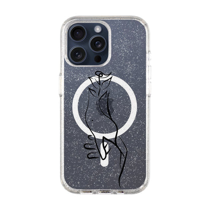 TOUCH-iPhone 15 Pro Max Shiny Kılıf MagSafe Özellikli