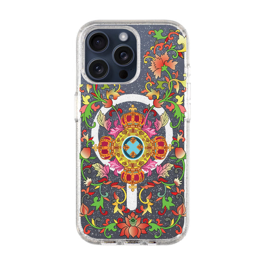 SPIRAL-iPhone 15 Pro Max Shiny Kılıf MagSafe Özellikli