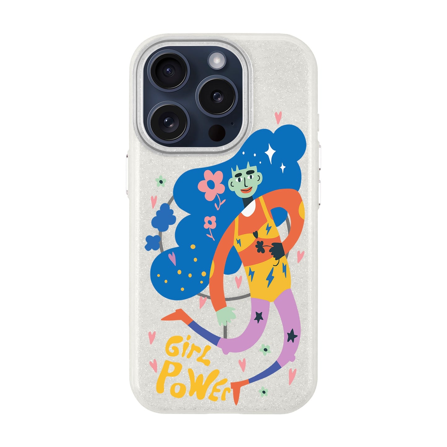 GIRL POWER-Radiant Kılıf MagSafe Özellikli - iPhone 15 Pro