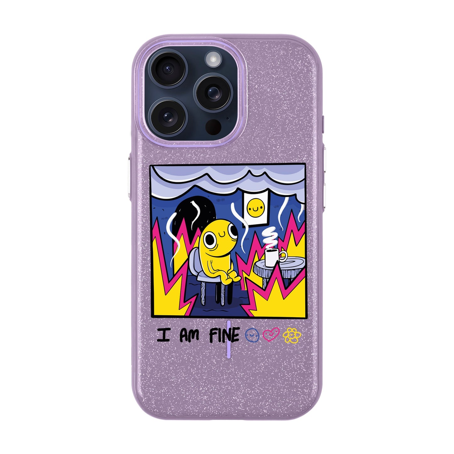 I AM FINE-iPhone 15 Pro Max Radiant Kılıf MagSafe Özellikli